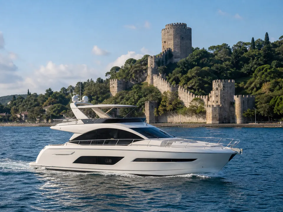 Bosphorus Pearl isimli beyaz yat